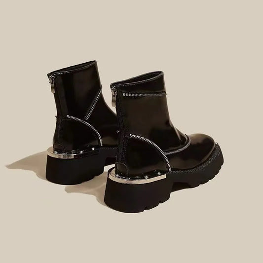 Black Platform Boots