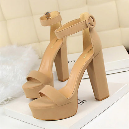 Platform High Heel Sandals