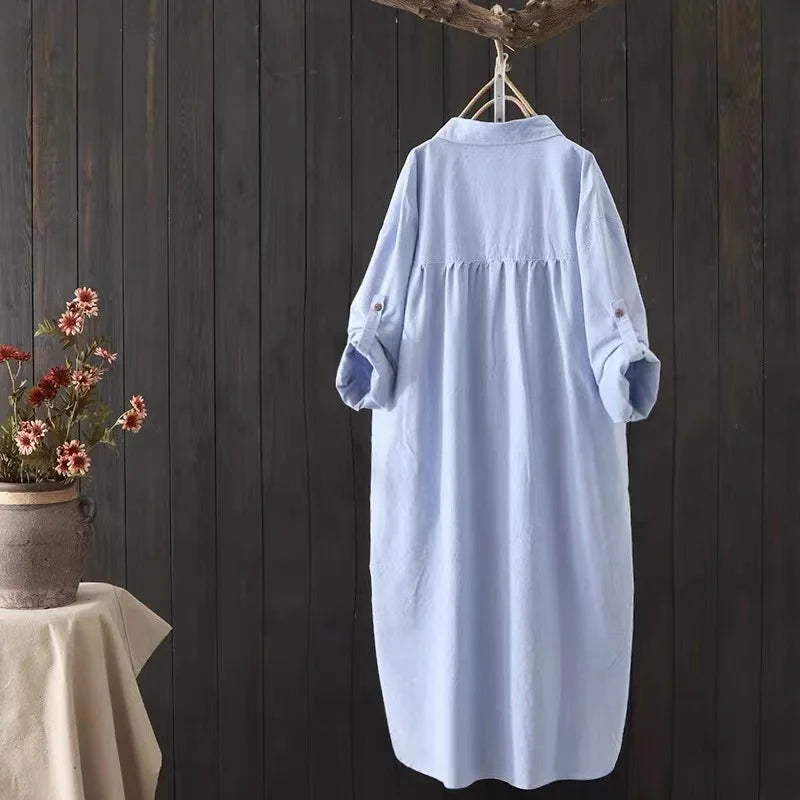 White Embroidered Shirt