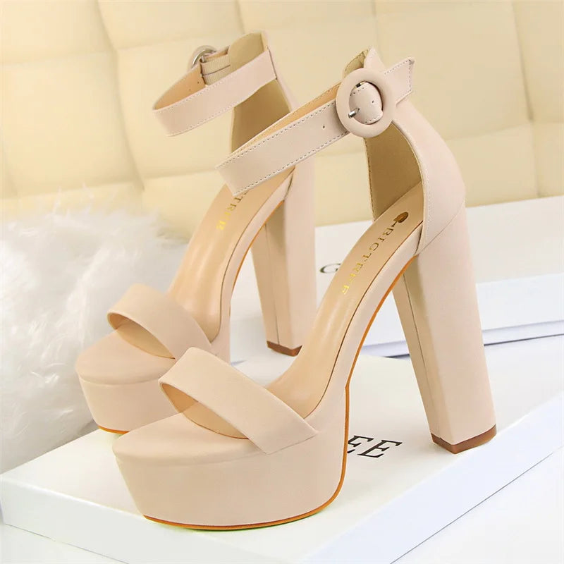 Platform High Heel Sandals