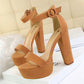 Platform High Heel Sandals