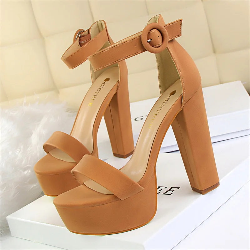 Platform High Heel Sandals