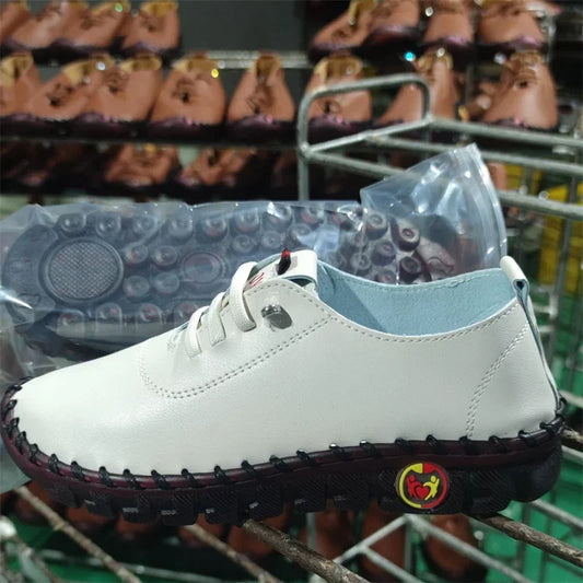 Leather Slip-On Loafers