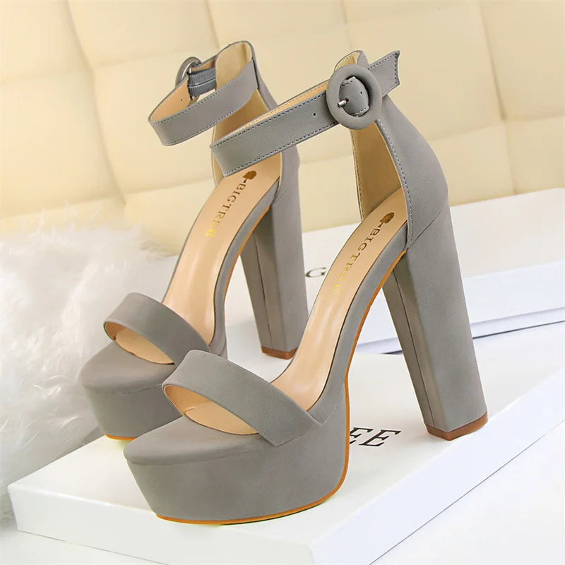 Platform High Heel Sandals